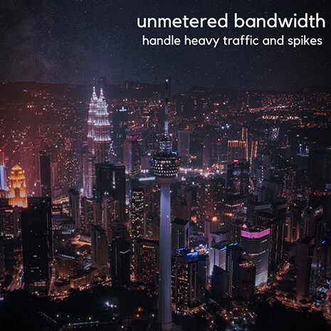 Unmetered Bandwidth